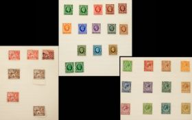Mounted Mint Stamp Sets - Partial 1887 J