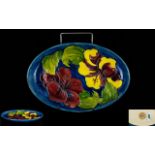 W. Moorcroft Tubelined and Shaped Tray,