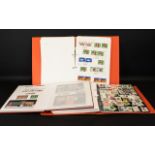 Stamp Interest - Two Loose Leaf Albums c