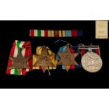 World War II Collection of Military Meda
