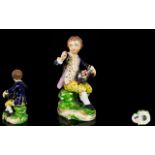 Bloor Derby Hand Painted Porcelain Figur