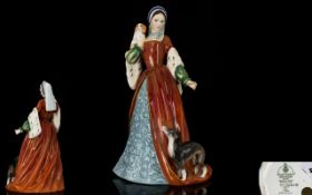 Royal Doulton Limited & Numbered Edition Handpainted Porcelain Figure 'Wives of Henry VIII' Series