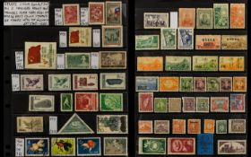 Collection of China Stamps - on two hagner leaves. Mainly mint. Includes some very high cat North