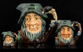 Royal Doulton Hand Painted Trio of Character Jugs (3) in total, 1.