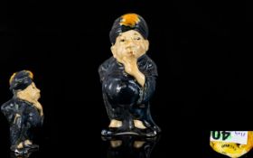 Royal Doulton Rare HN 423A 'One Of The Forty' Miniature Figurine Designed by H.