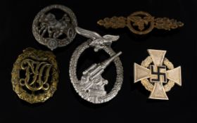 Grouping of Third Reich Awards - consisting of DRL bronze sports badge,