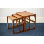 G-Plan 1970's Teak Nest Of Tables Nest of three tables of typical form, 19 inches high,