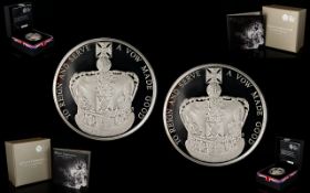 Royal Mint United Kingdom Ltd and Numbered Edition Queens Coronation 60th Anniversary,