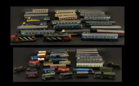 00 Gauge Interest A Large Quantity Of Rolling Stock,