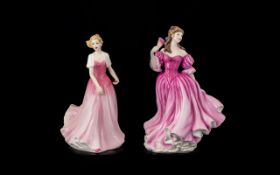 Two Royal Doulton Figures comprising of Figure of the Year 1999 'Lauren' No.