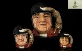 Royal Doulton Hand Painted Trio of Character Jugs (3) in total, 1.