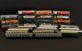 A Quantity Of Model Diecast Heavy Goods Vehicles Approx 20 in total, each in original boxes,