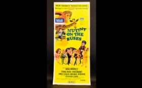 On the Buses Film Poster - 'Mutiny on the Buses' Australia 1 x sheet.