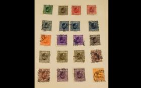 Collection Of Loose Sheets Of Late Nineteenth And Early Twentieth Century Stamps.