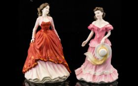 Two Royal Doulton Figures of Ladies comprises of 'Special Occasion' lady in evening wear No.