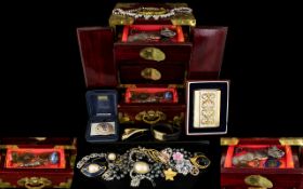 A Good Collection Of Vintage Jewellery And Accessories A varied lot,