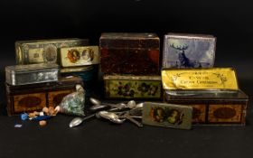 A Collection Of Tins - To Include, Geo.