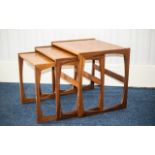 G-Plan 1970's Teak Nest Of Tables Nest of three tables of typical form, 19 inches high,