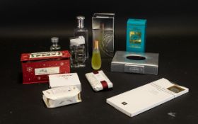 A Box Containing A Collection Of Perfumes Some boxed, mostly full, to include Cologne 4711,