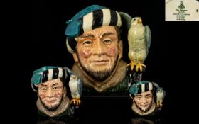 Royal Doulton Hand Painted Trio of Character Jugs (3) in total, 1.