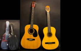 Two Acoustic Guitars One Symphony Model No 605.