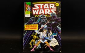 Carrie Fisher Autograph - on Star Wars comic cover, scarce item.