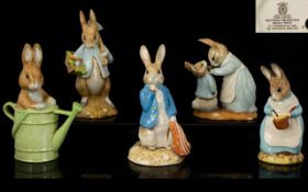 A Collection of Beswick Beatrix Potter Figures (5) 1.