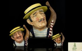 Royal Doulton Handpainted Trio of Character Jugs 1.