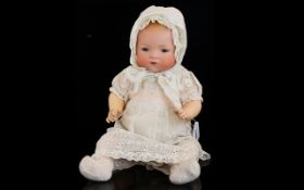 Armand Marseilles Bisque Headed Doll Marked A.