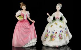 Royal Doulton Figurine 'Diana' HN 2468 Modelled by Peggy Davies, issued 1987, fully marked to base,
