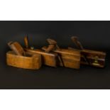 A Collection of Five (5) Vintage Wooden Planes. Five planes of vintage interest.