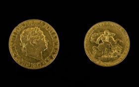 1817 George III Full Sovereign Please see accompanying image for grading