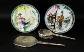 Mixed Collection of Ceramics & Glassware to include a collection of 7 Royal Albert wall plates,