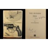 Autograph Interest - Len Deighton And Michael Caine Signed Copy Of 'The Ipcress File' Please See