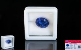 Natural Sapphire Loose Gemstone With GGL Certificate/Report Stating The Sapphire To Be 9.