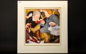 Beryl Cook OBE ( British 1926 - 2008) Limited Edition Artist Signed Print,