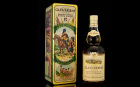 Glen Moray Single Highland Malt Scotch Whisky - 12 Years Old. c.1980's.