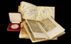 Sporting Interest Mid Century Autograph Book To include A Varied Collection Of Team Signatures