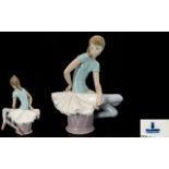 Lladro Porcelain Figure 'Julia' Model 1361. Issued 1978-1993. Height 9'' - 22.5 cm. First