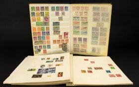 Stamp Interest - Very interesting stock book of mostly early American stamps with two additional