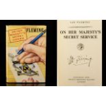 Autograph Interest - Ian Fleming Signed Copy Of 'On Her Majesty's Secret Service' Please See