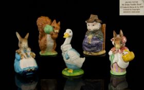 Beswick Collection of Beatrix Potter Figures (5). Comprises: 1.