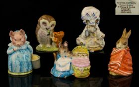 Beswick Collection of Beatrix Potter Figures Five (5) inTotal. Comprises: 1.