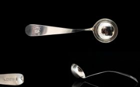 George III Scottish Silver Toddy Ladle - of pleasing proportions. Maker J.