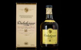 Dalwhinnie Single Highland Malt Scotch Whisky ( Bottle ) Large. Aged 15 Years.