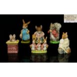 Beswick Collection of Beatrix Potter Figures Six (6) in Total. Comprises: 1.