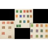 Mounted Mint Stamp Sets - Partial 1887 J