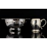 Two Pieces Of Silver Plated Ware To incl