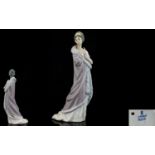 Lladro Porcelain Figure Elegant Ladies '