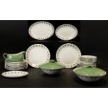 Ridgway 'White Mist' Part Dinner Service